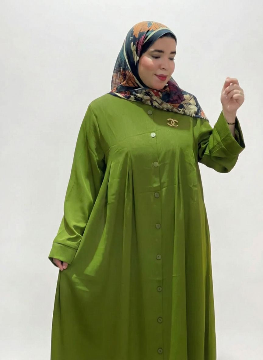 عباية مرام خضراء