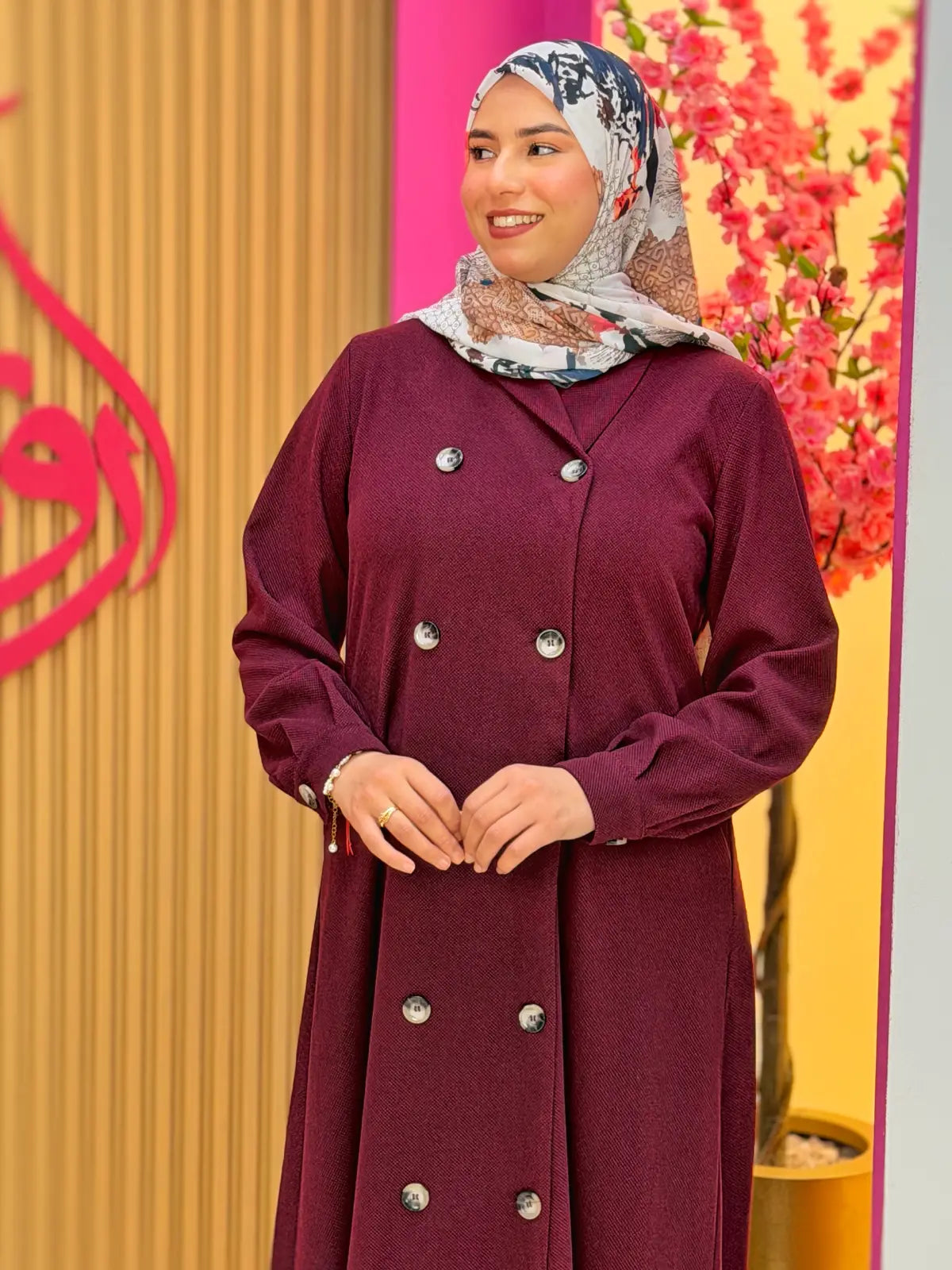 فستان سلام كرونة