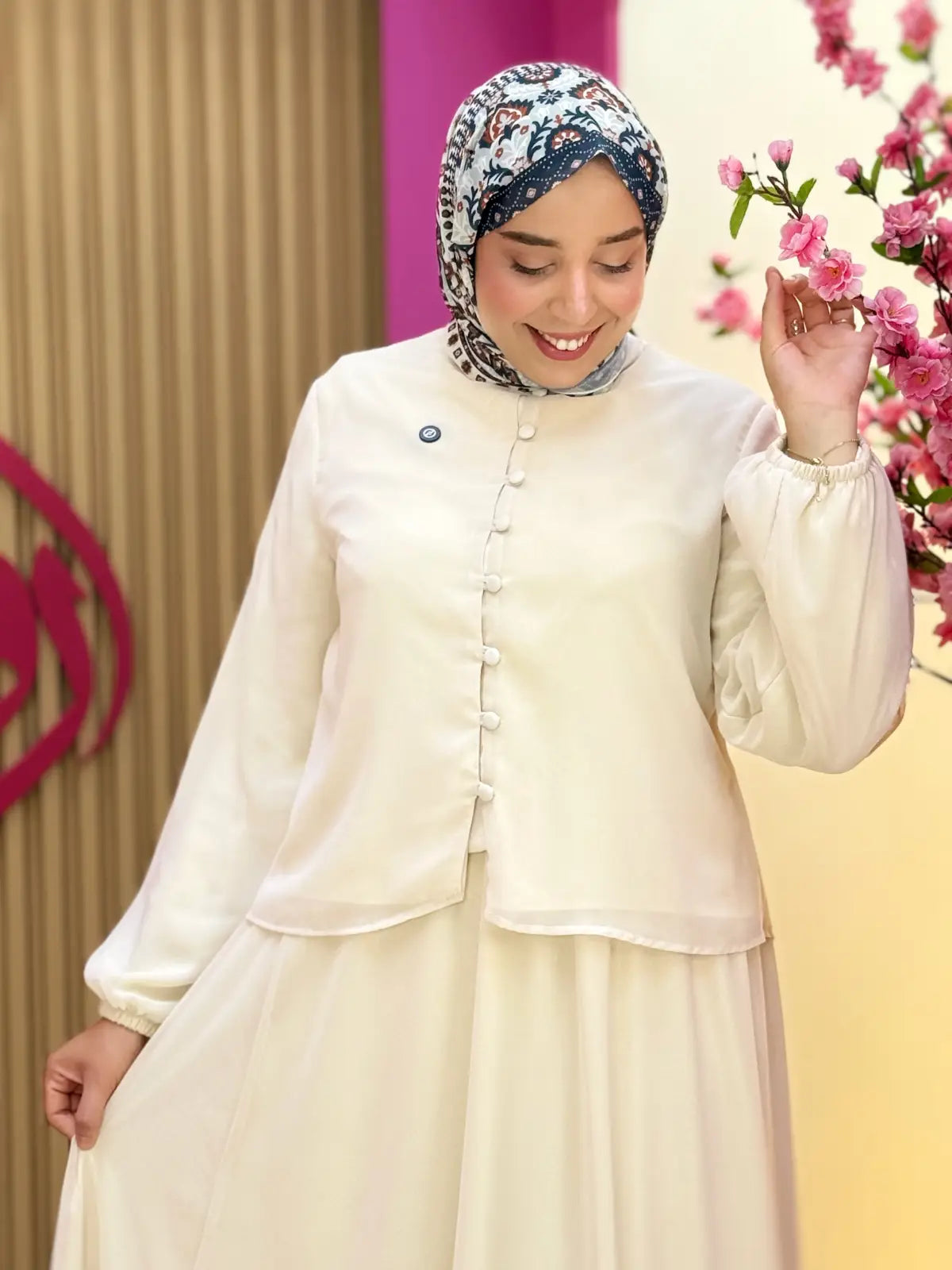 طقم جمانة بيج