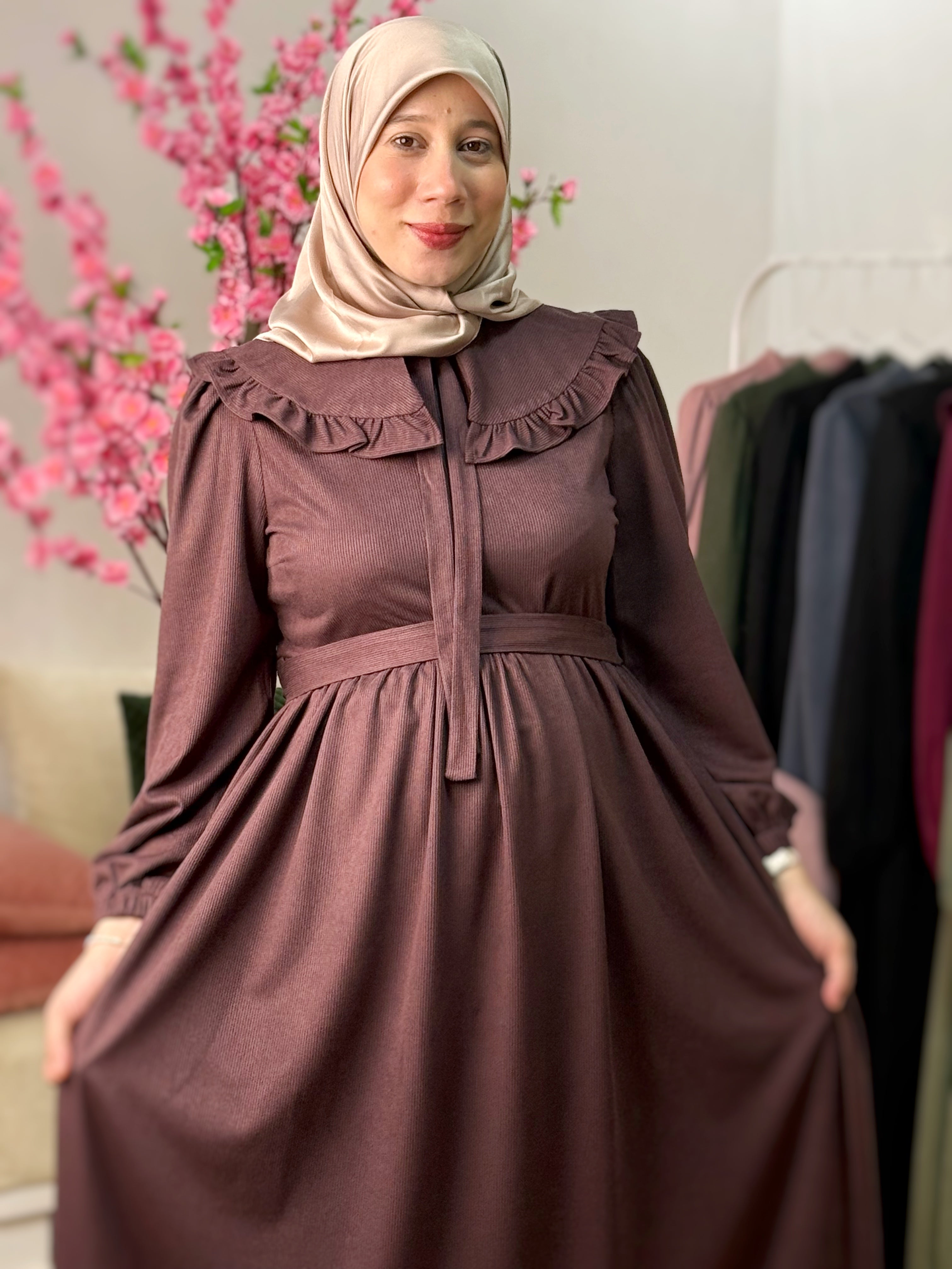 Robe NISRINE Chocolat