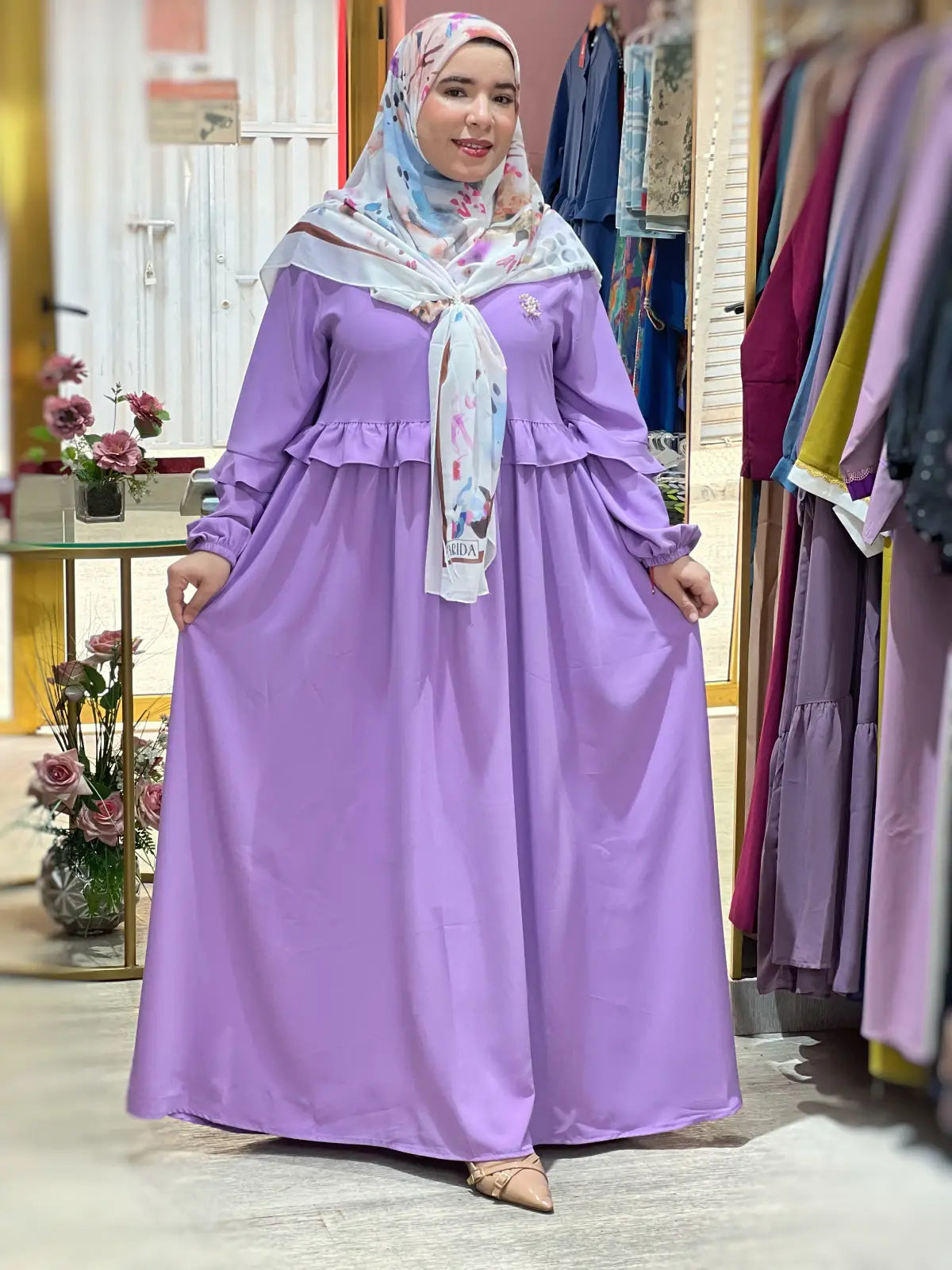 Robe KARAM Mauve