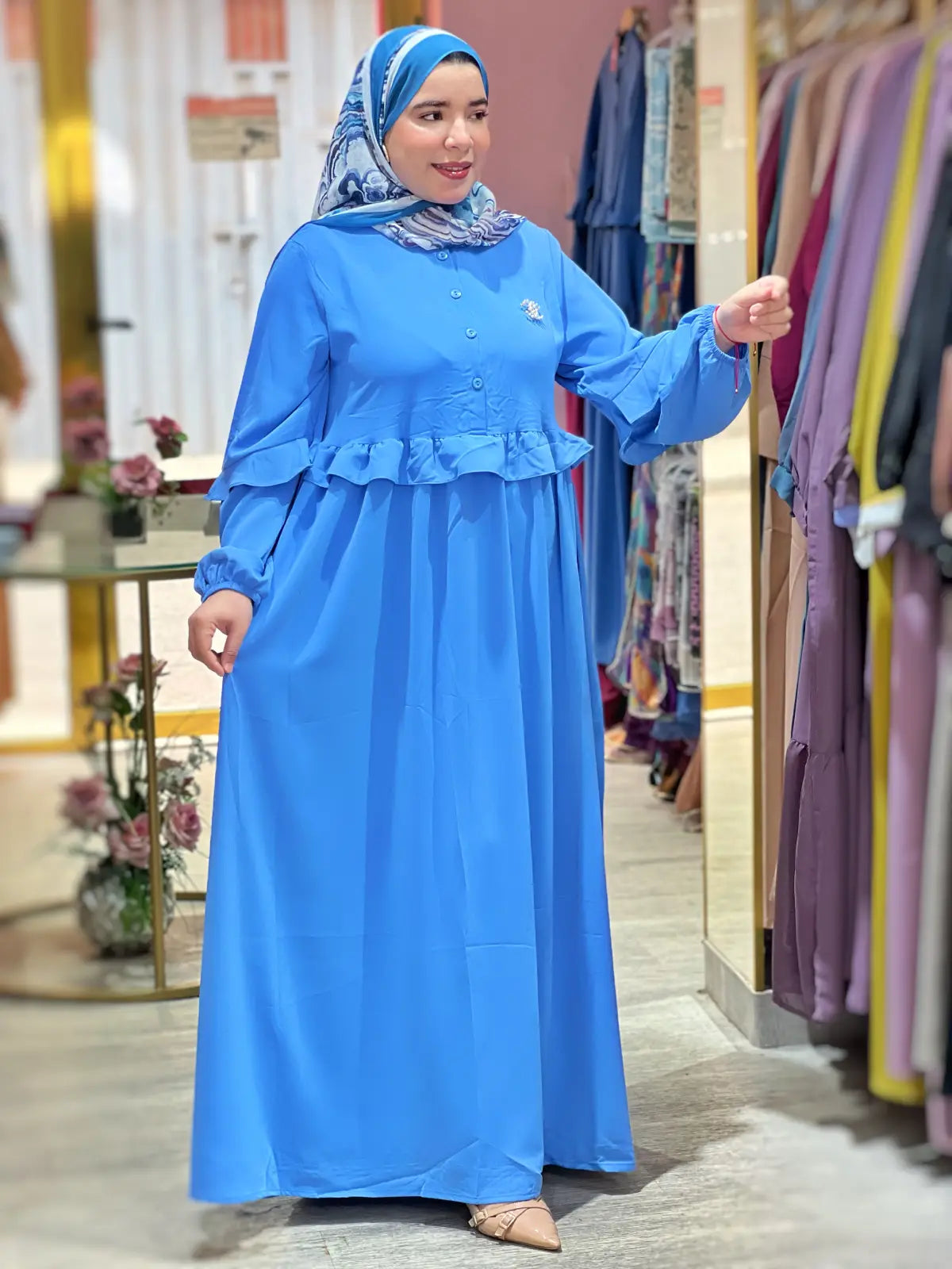 Robe KARAM Bleu