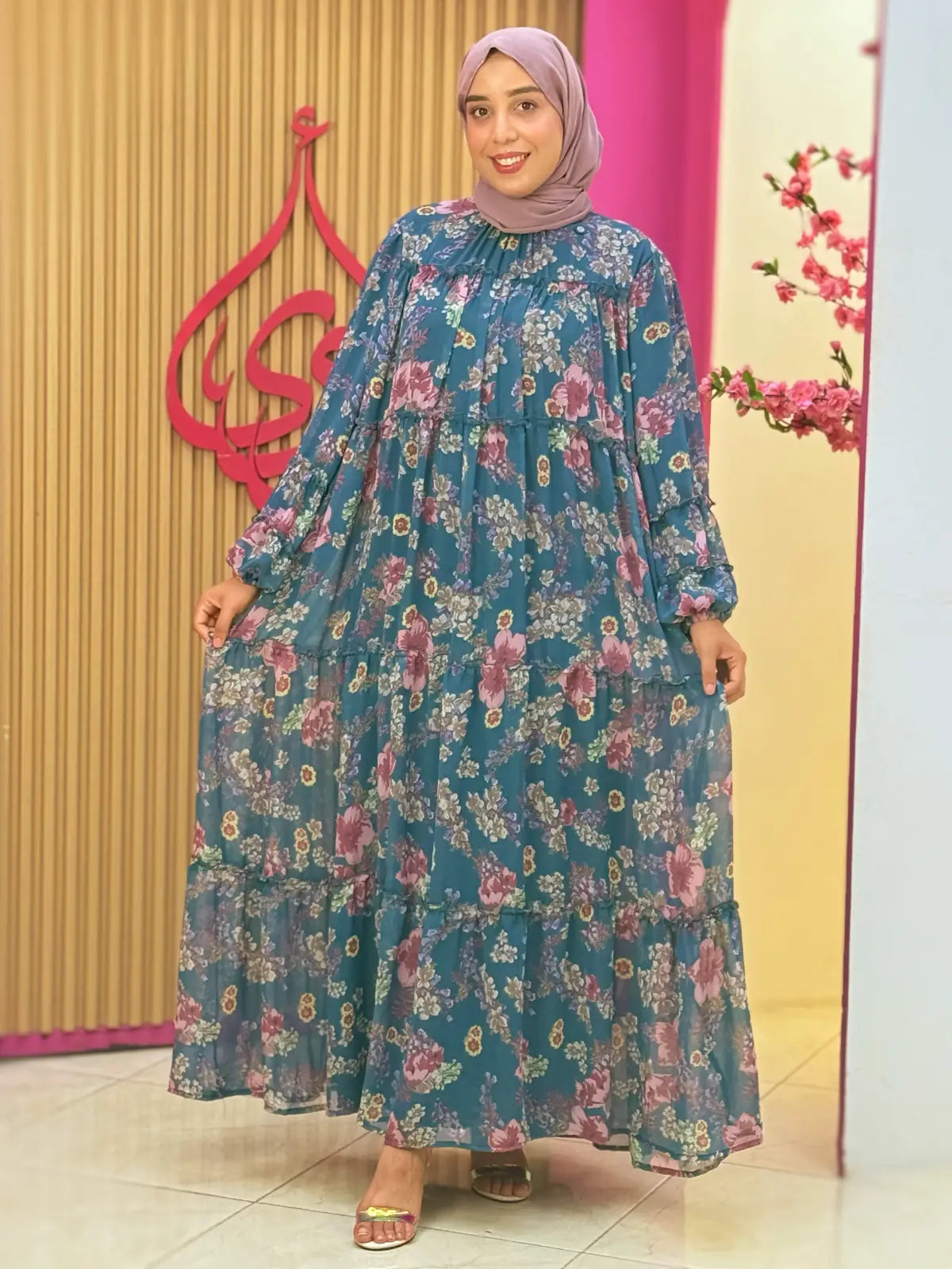 فستان روح ورد