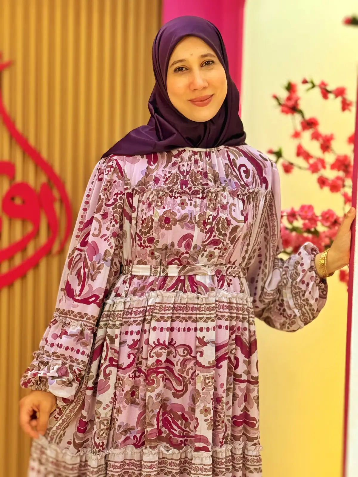 فستان روح بنفسجي