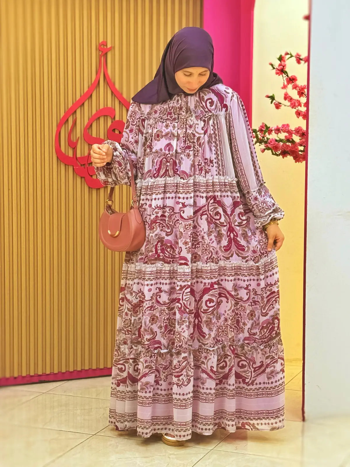 فستان روح بنفسجي