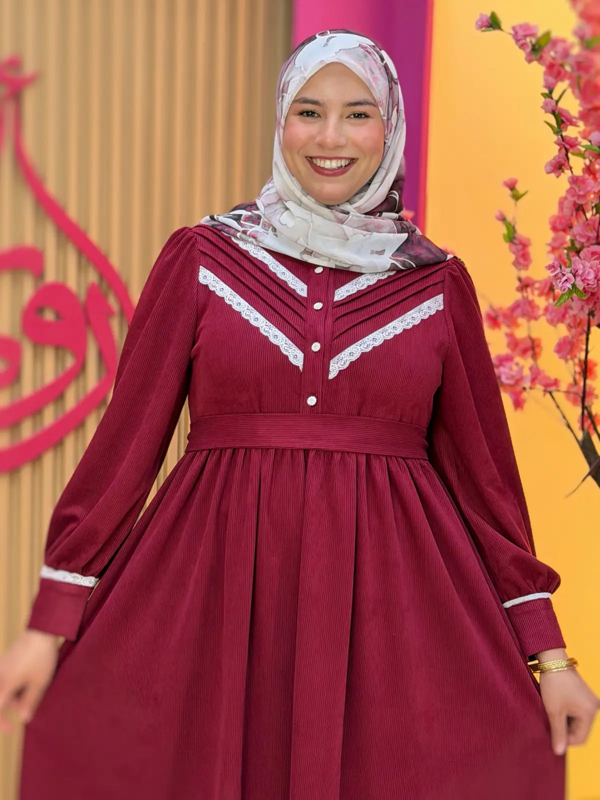 فستان تالة كرونة