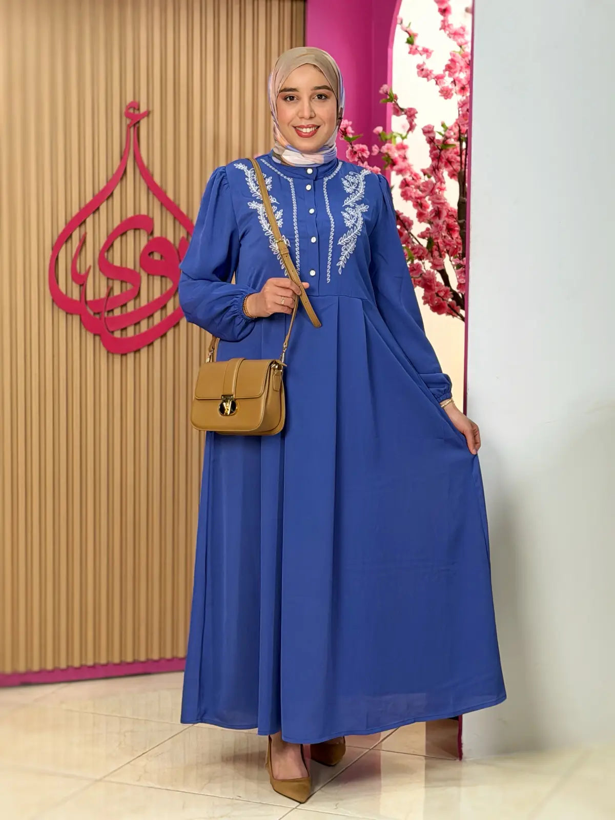فستان سيرين أزرق