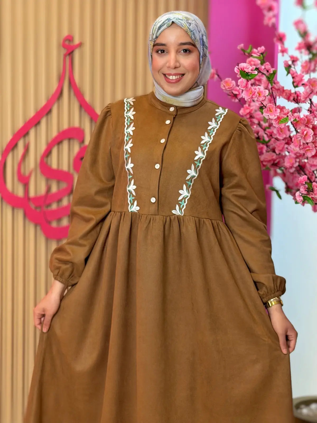 فستان زخرف كاميل