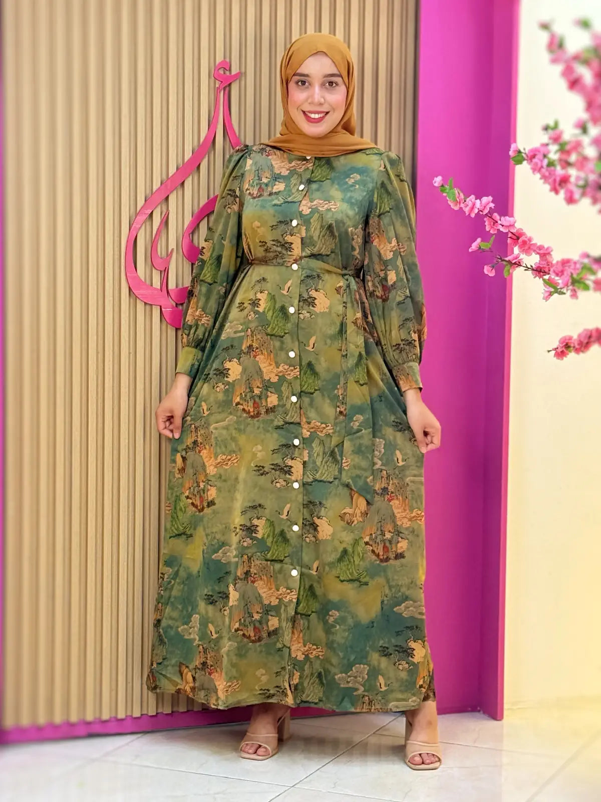 فستان راوية رملي
