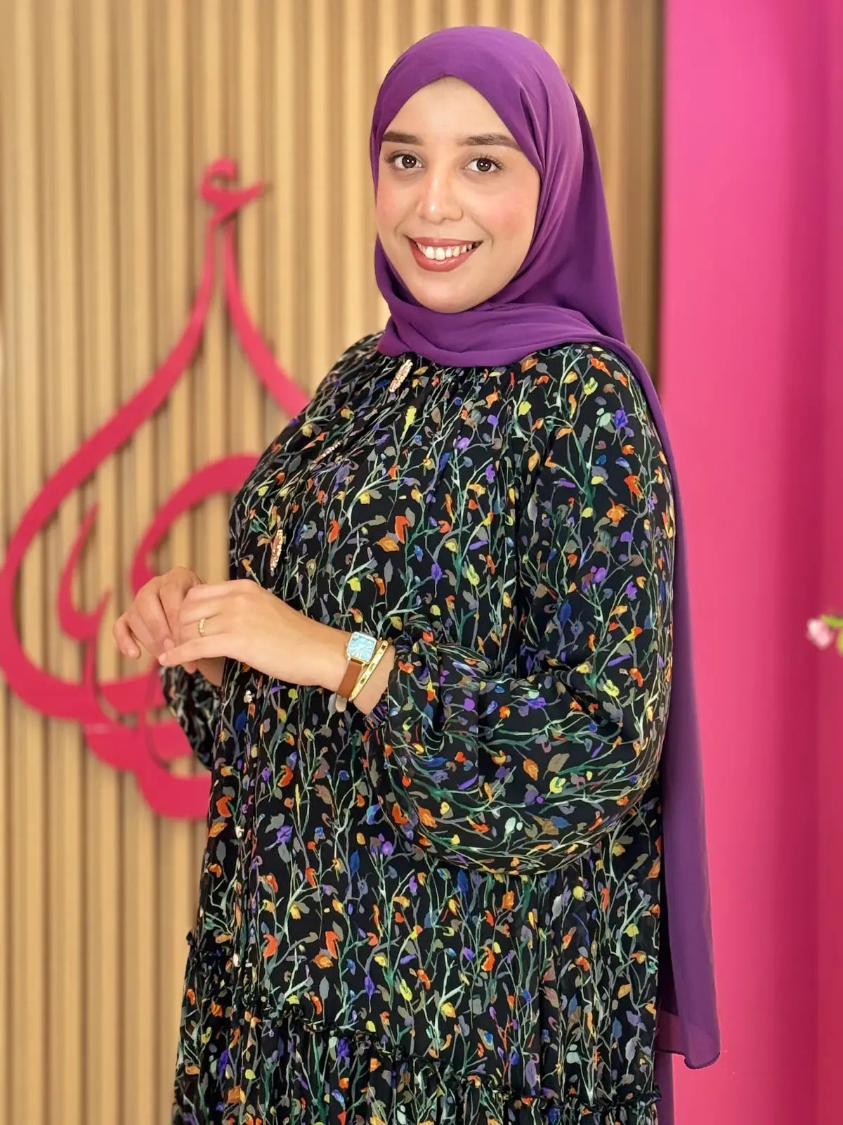 فستان إيلاف أسود