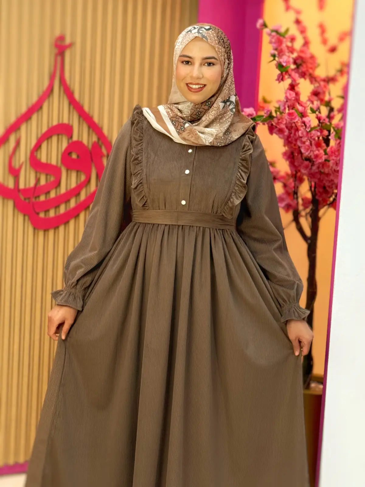 فستان صباح ترابي