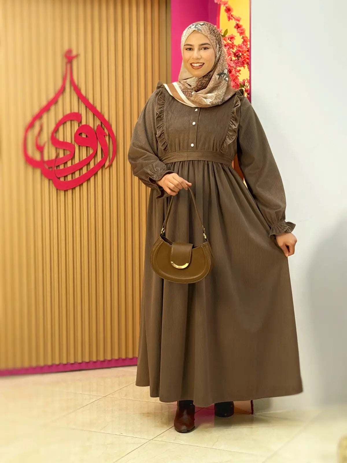 فستان صباح ترابي
