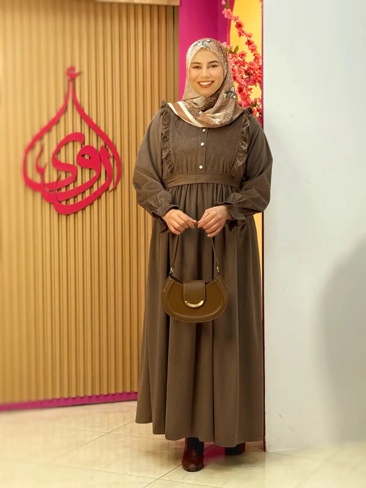 فستان صباح ترابي