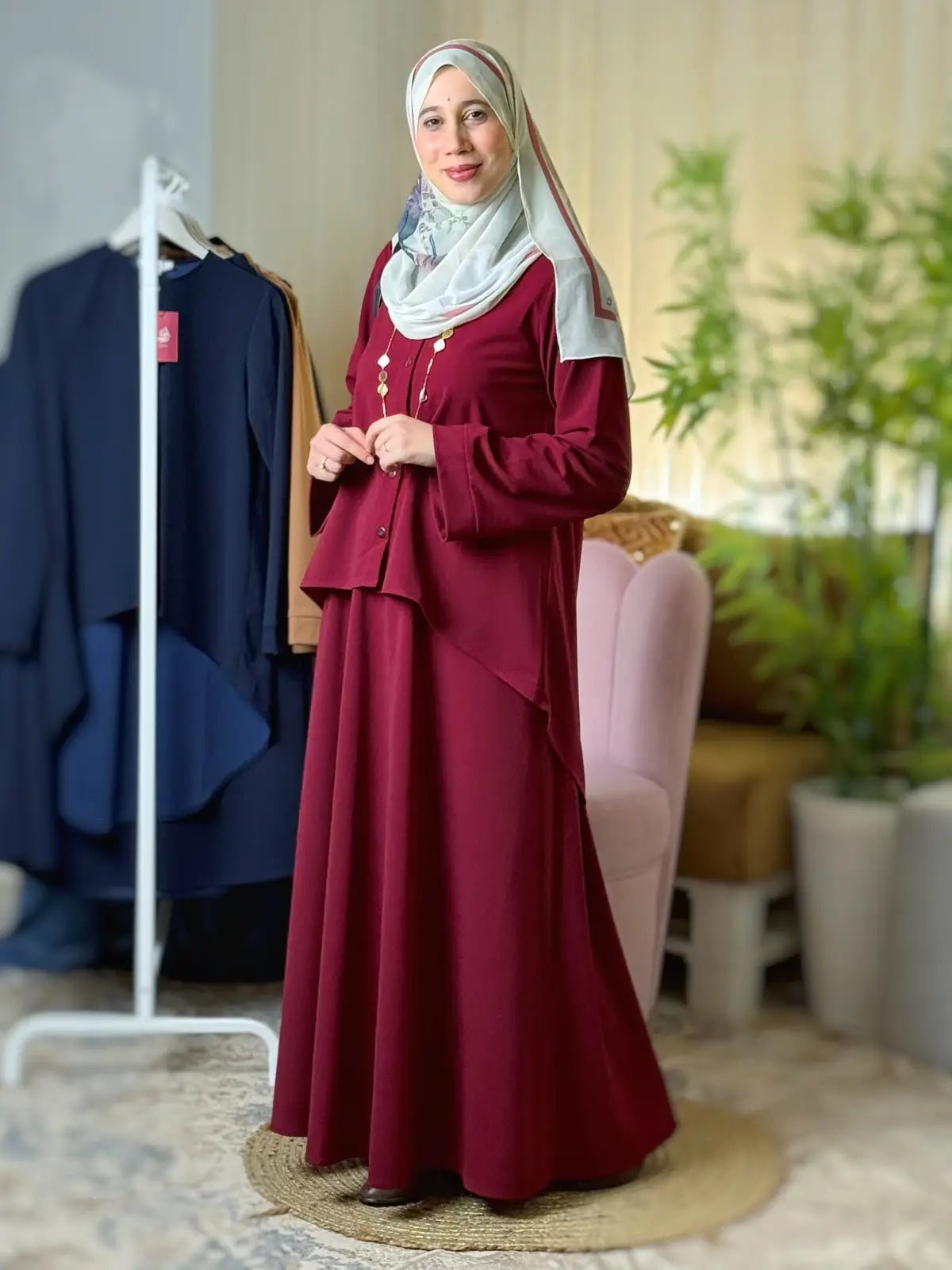 طقم وقار كرونة