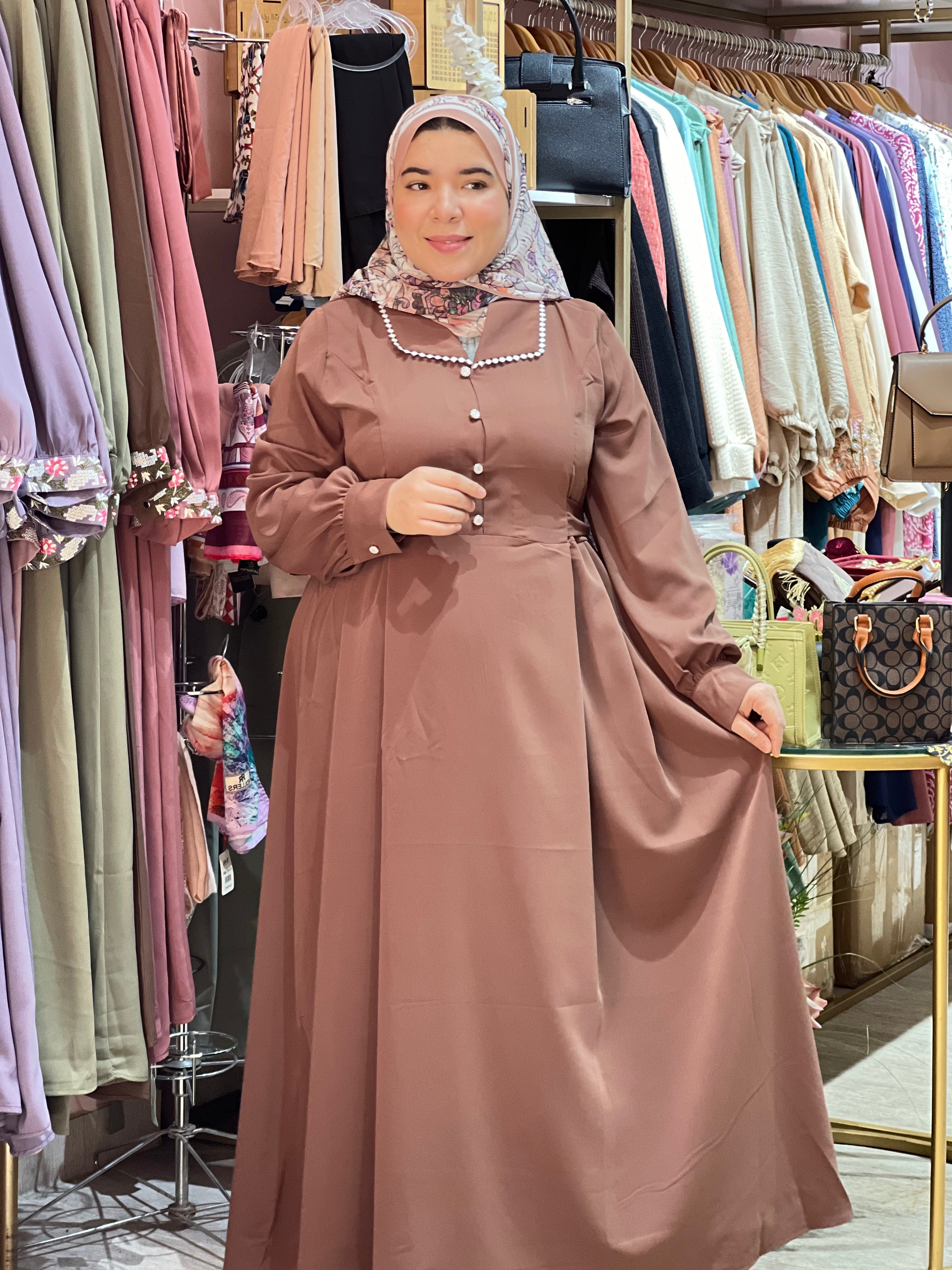 فستان سيدرا شكلاطي