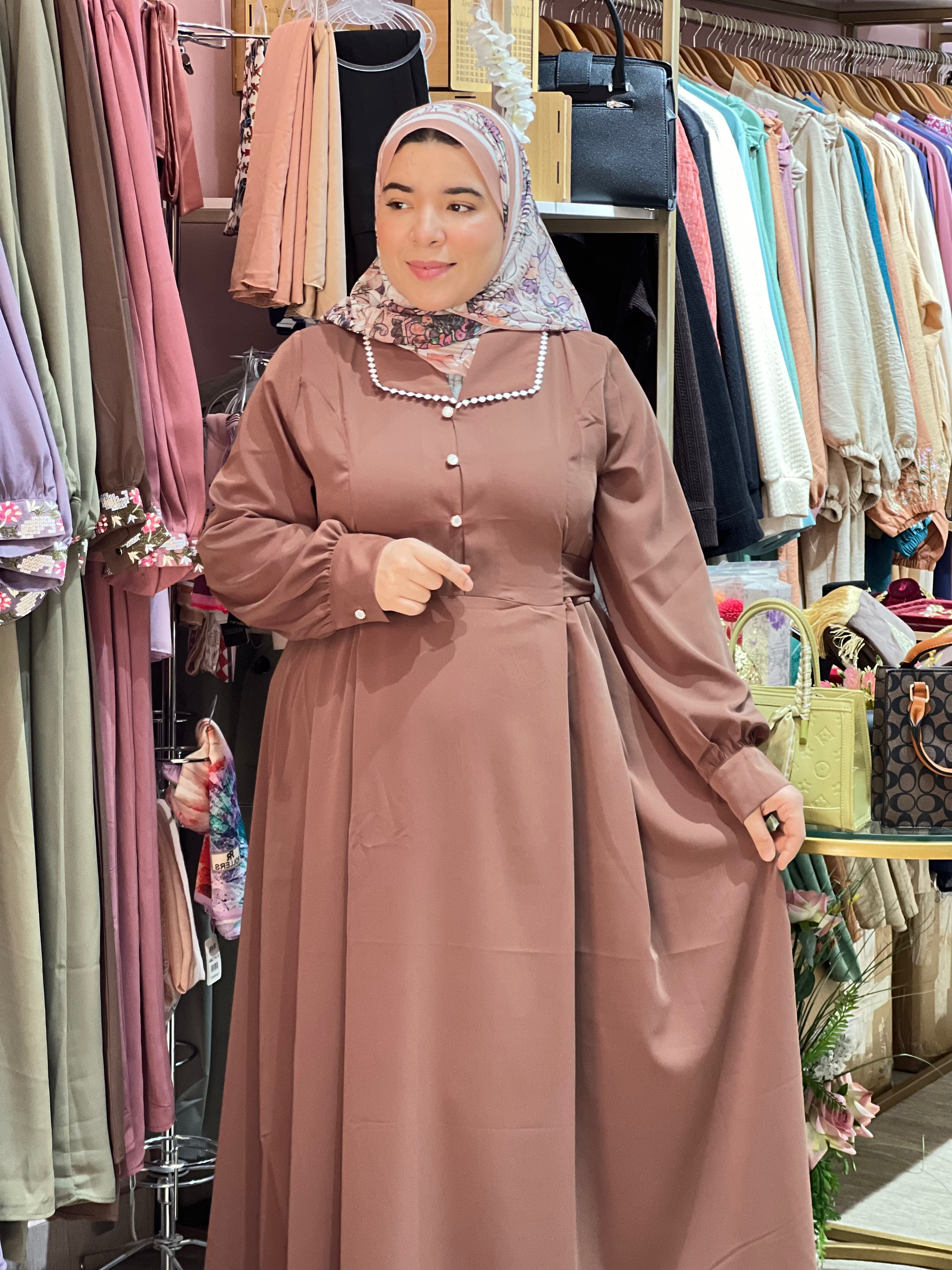فستان سيدرا شكلاطي