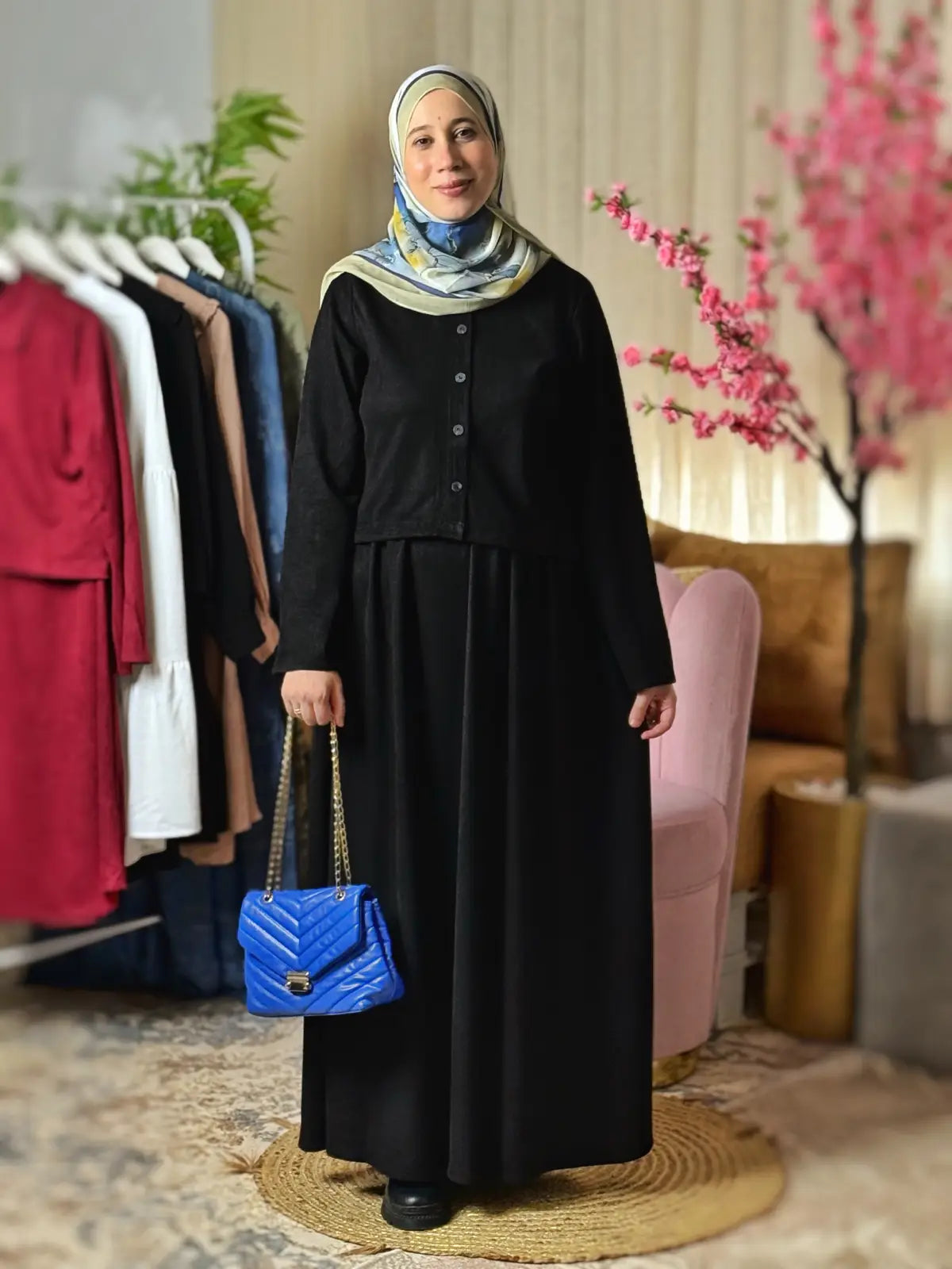 طقم هناء أسود