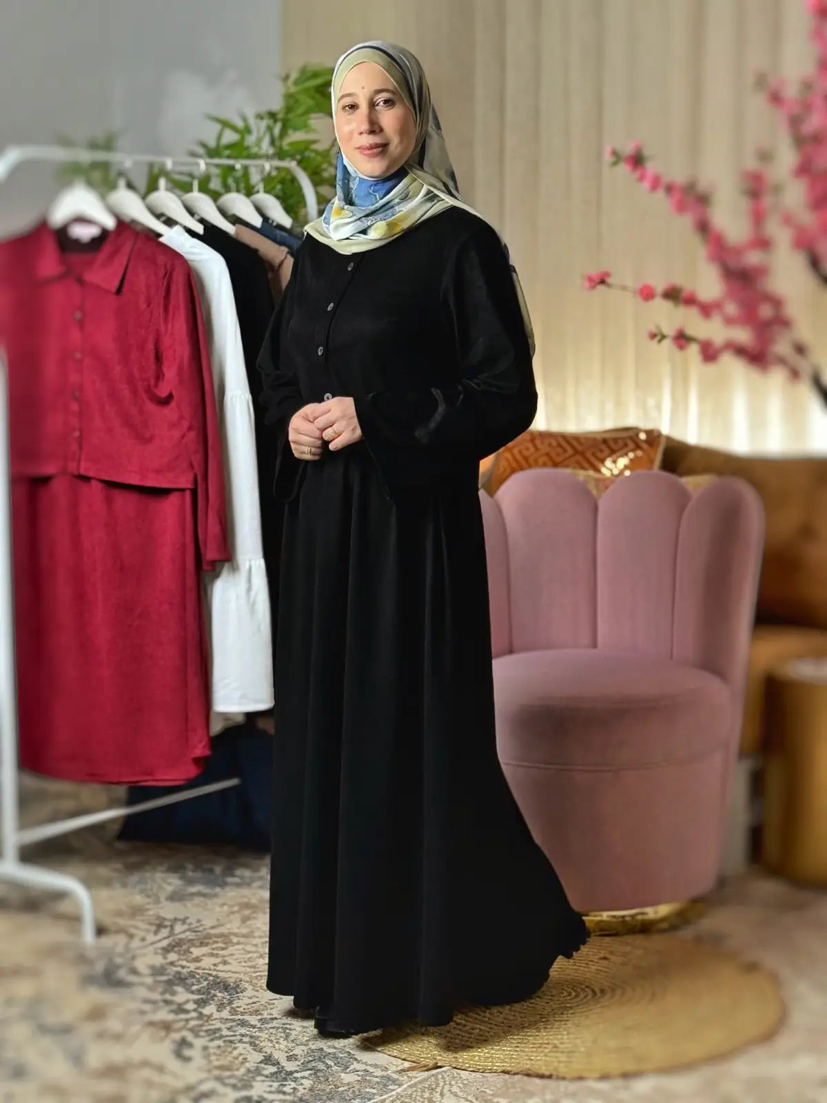 طقم هناء أسود