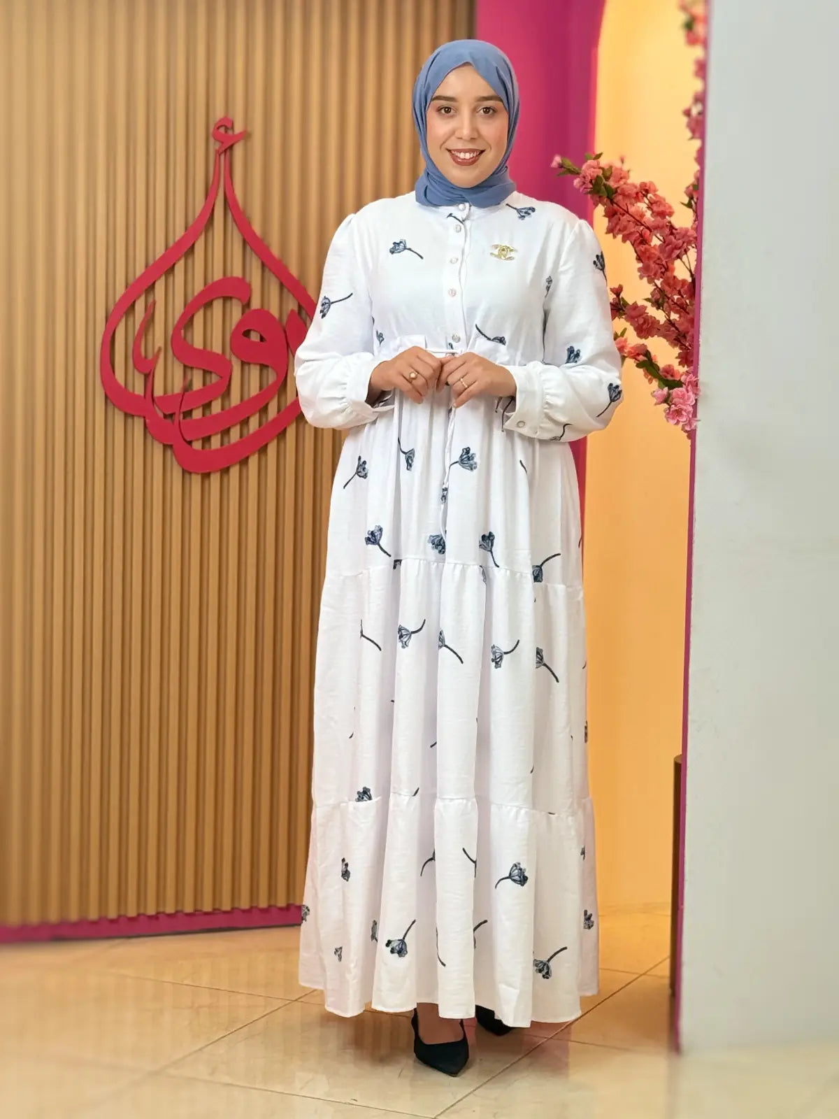 فستان تازيري أزرق