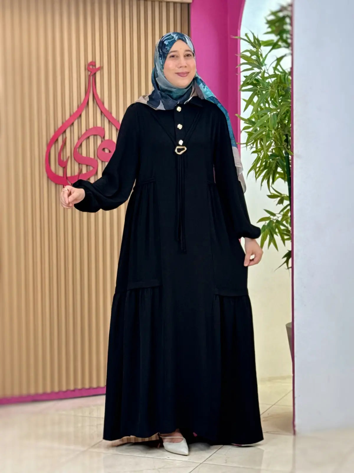 فستان فرح أسود