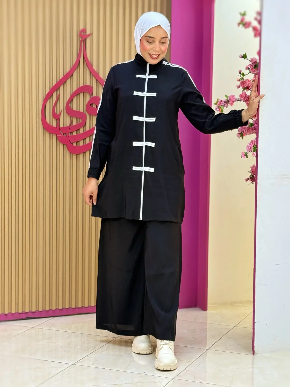 طقم ضحى أسود