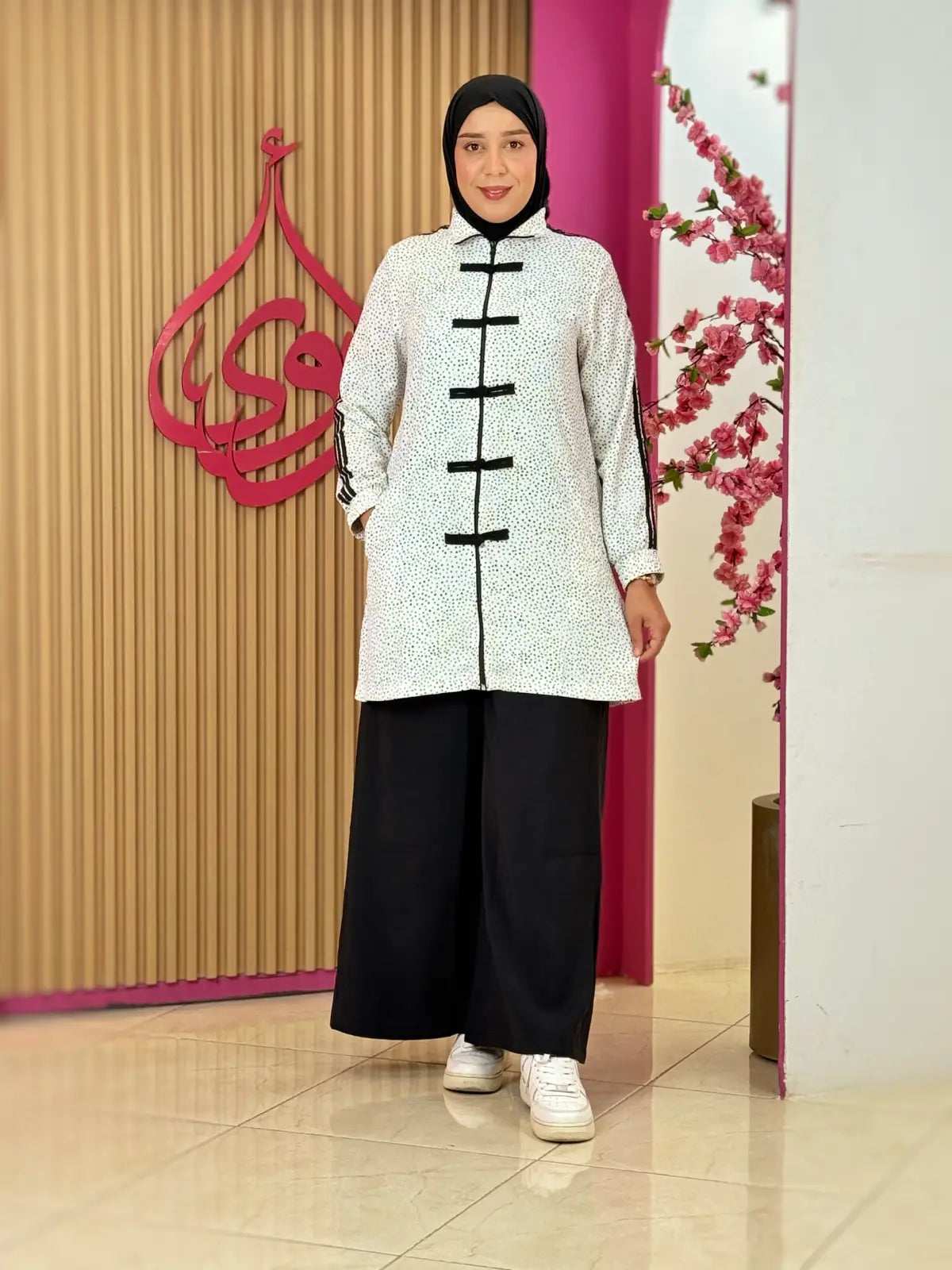 طقم ضحى منقط