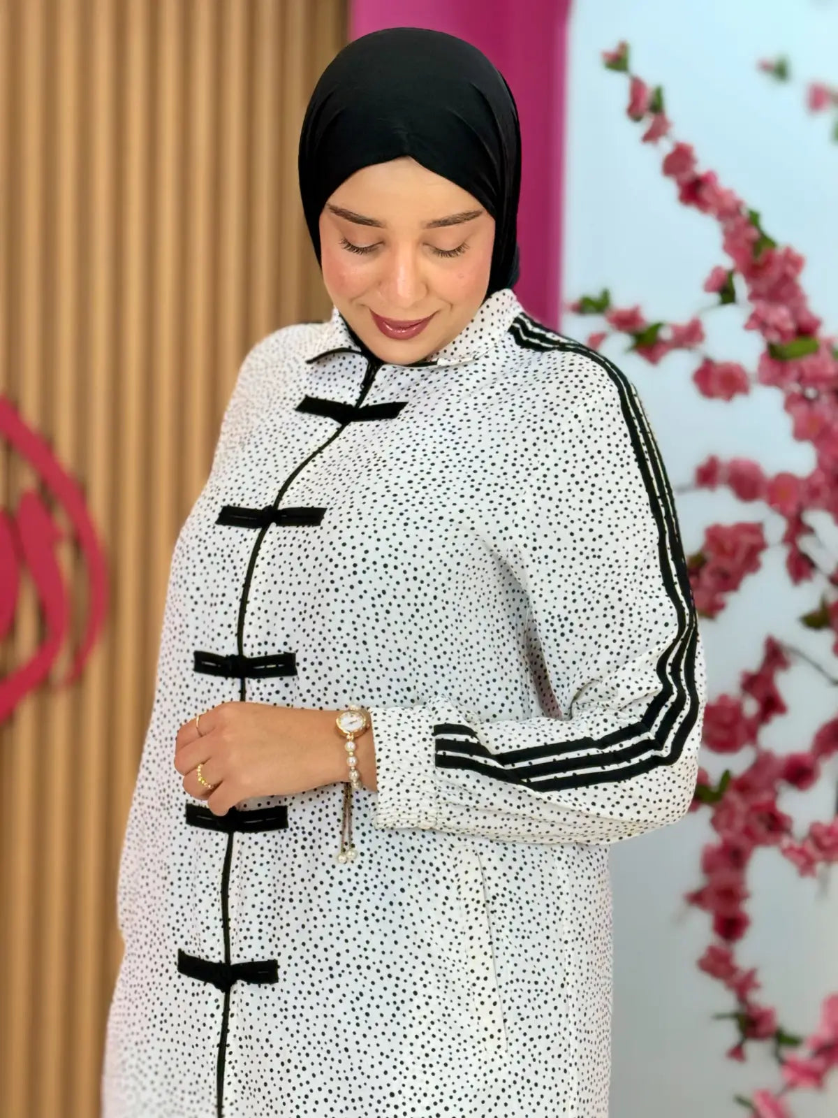 طقم ضحى منقط
