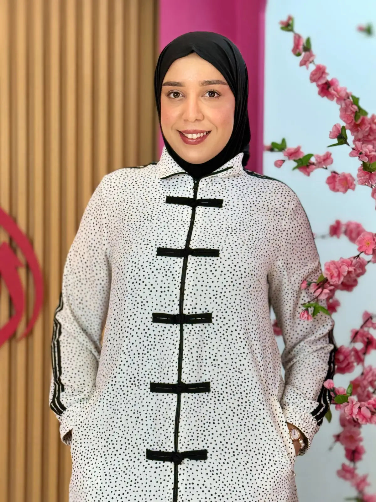 طقم ضحى منقط
