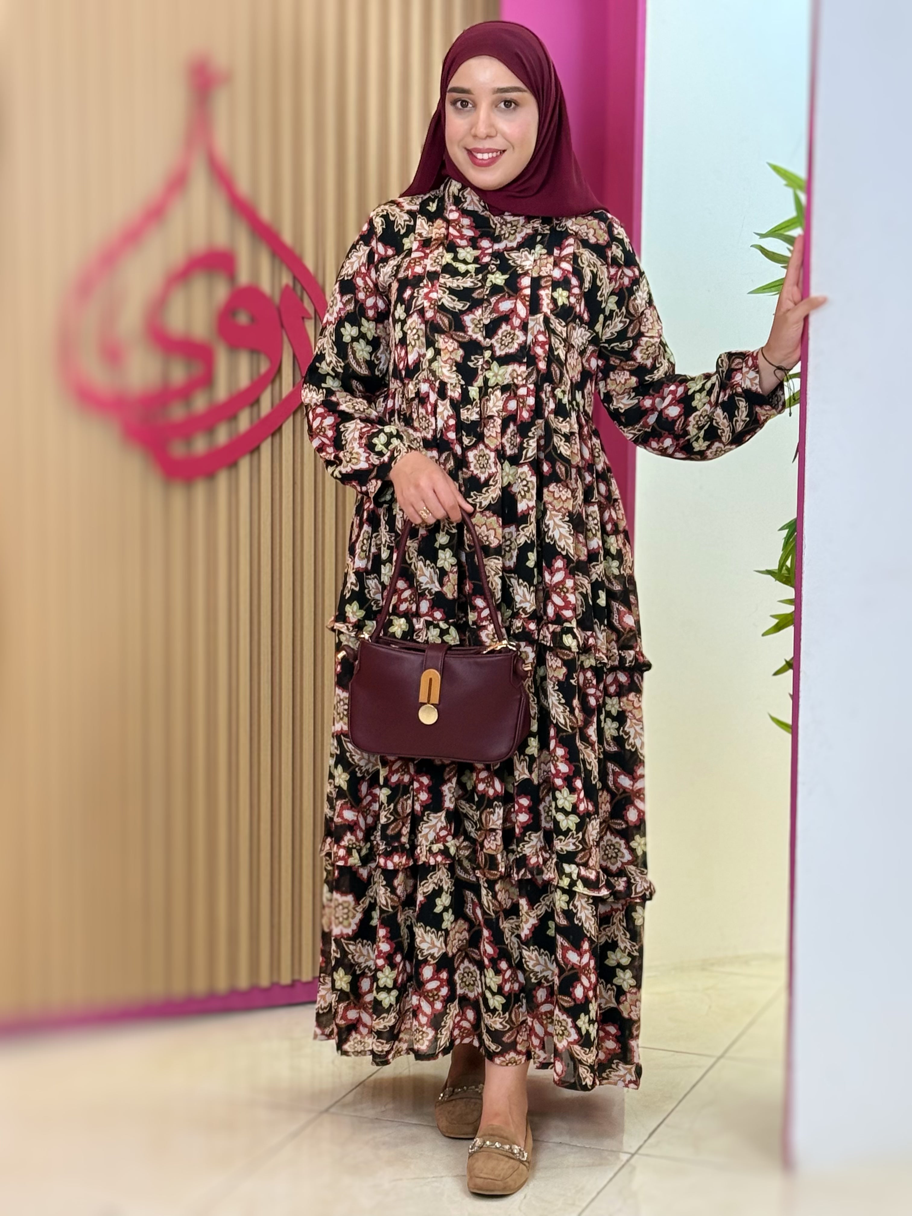 فستان نسمة أسود