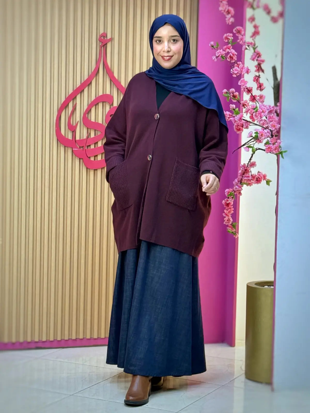 قميص صوفي طويل 26857
