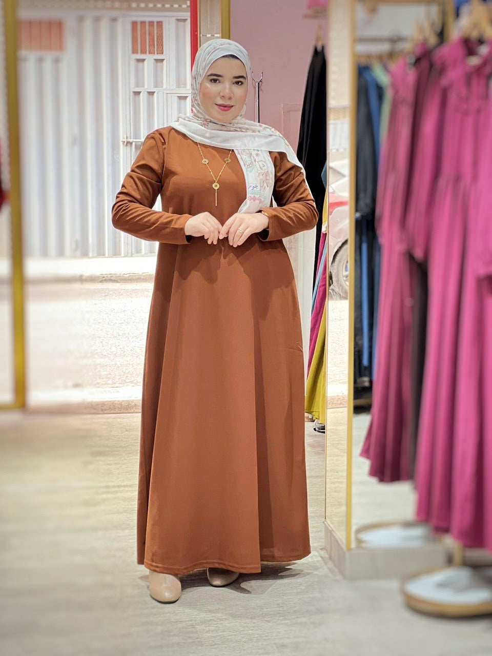 Robe Basic Marron