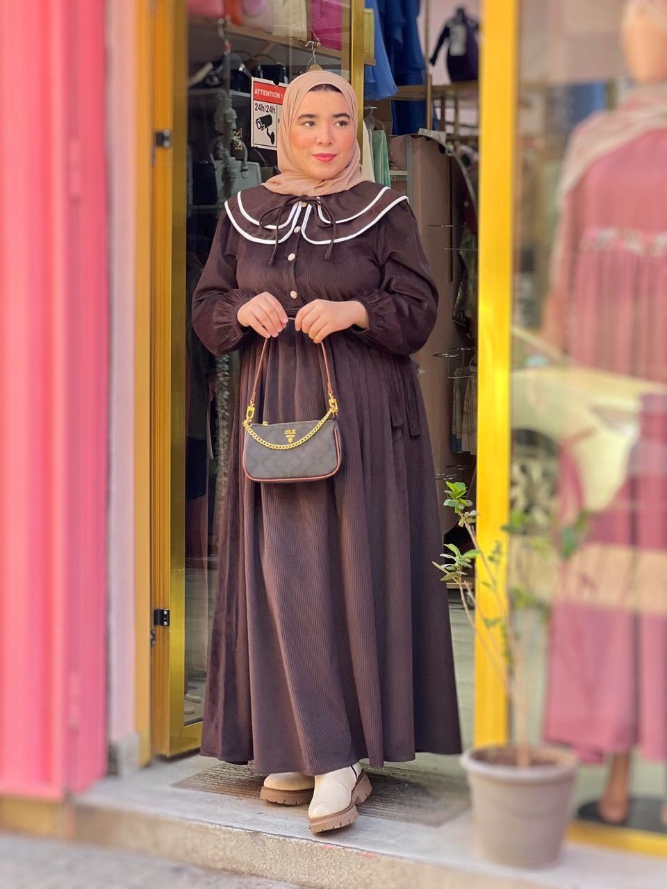 Robe RADWA Marron
