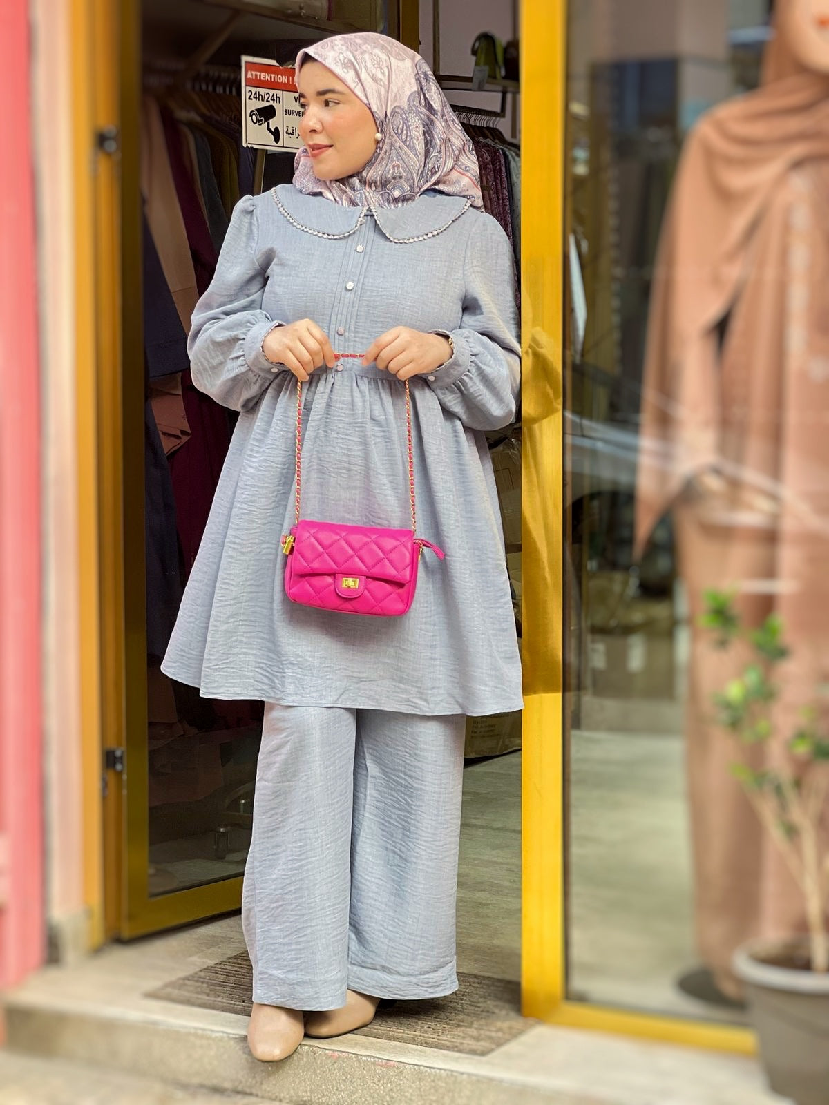 Ensemble AHLAM Bleu Ciel