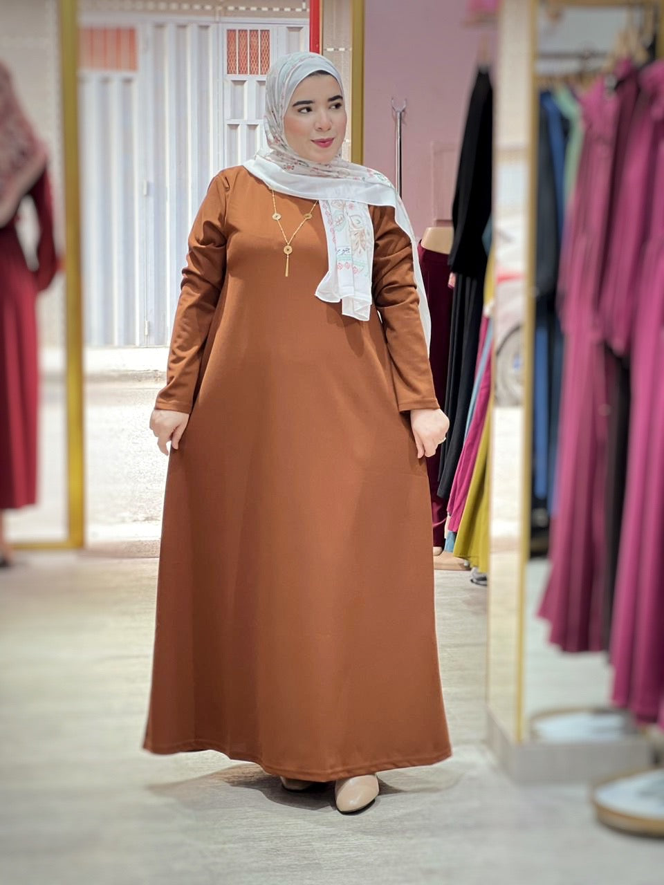 Robe Basic Marron