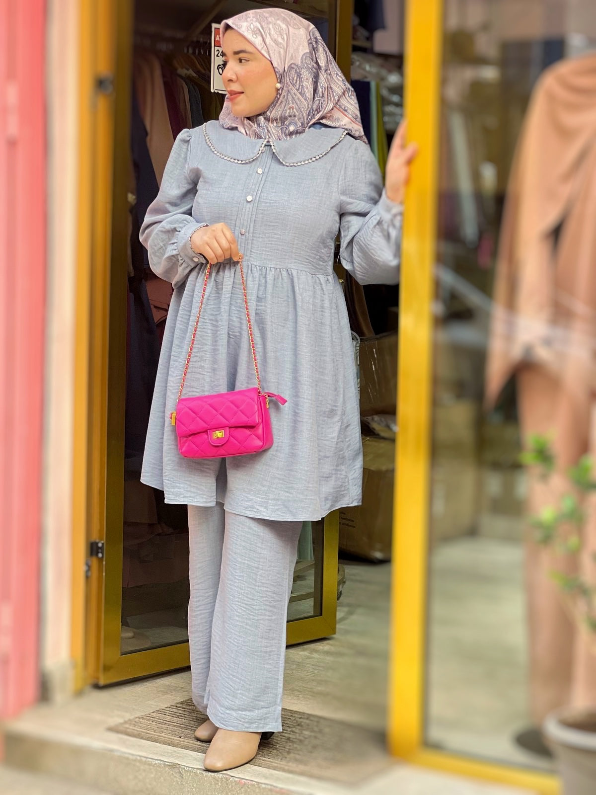 Ensemble AHLAM Bleu Ciel