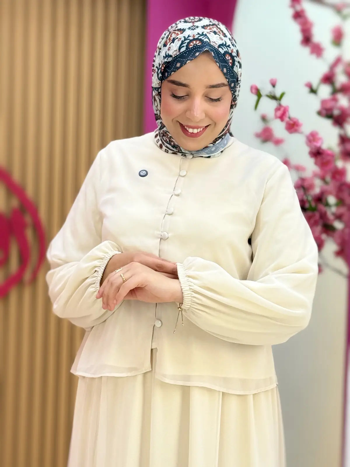 طقم جمانة بيج