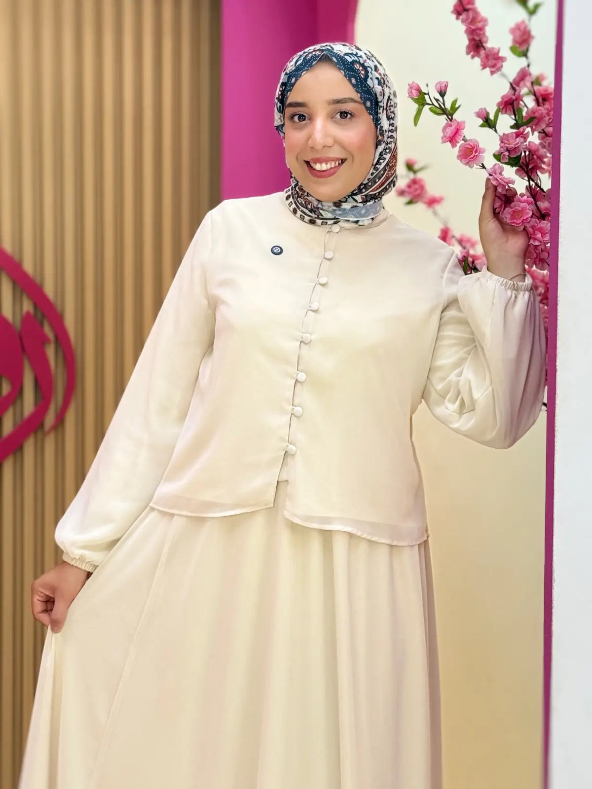طقم جمانة بيج