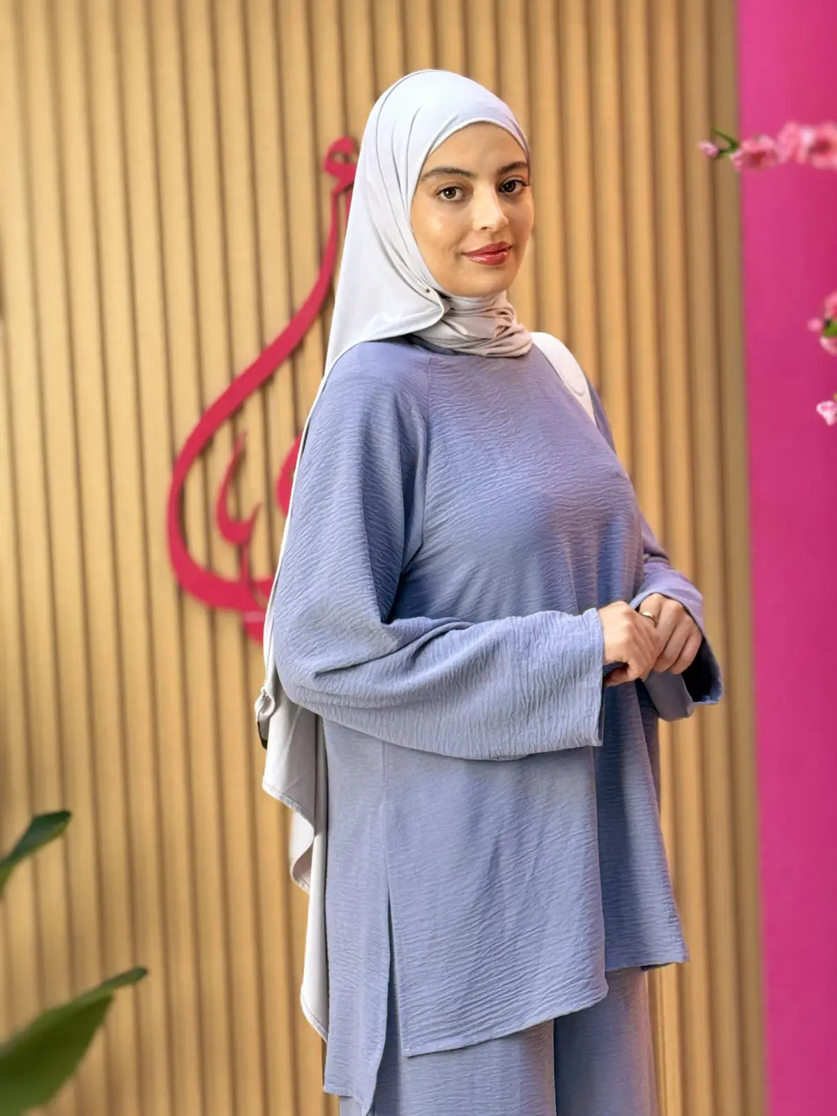 طقم دينا رمادي