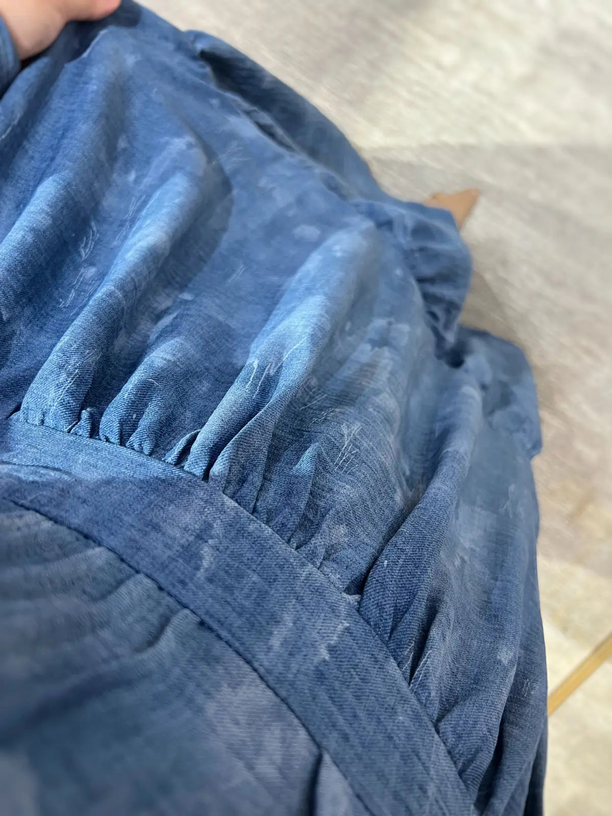 فستان نور أزرق