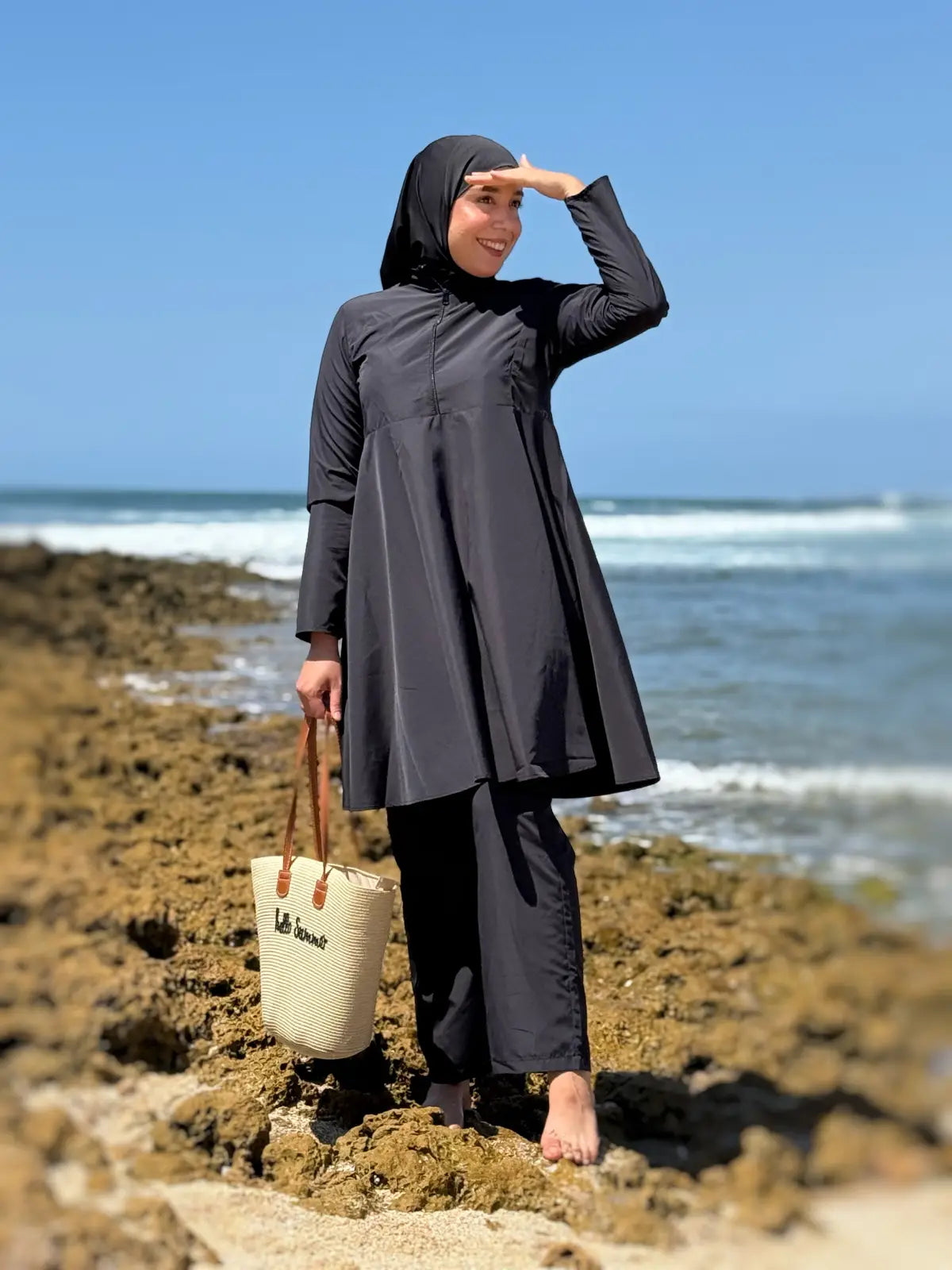 بوركيني موج أسود