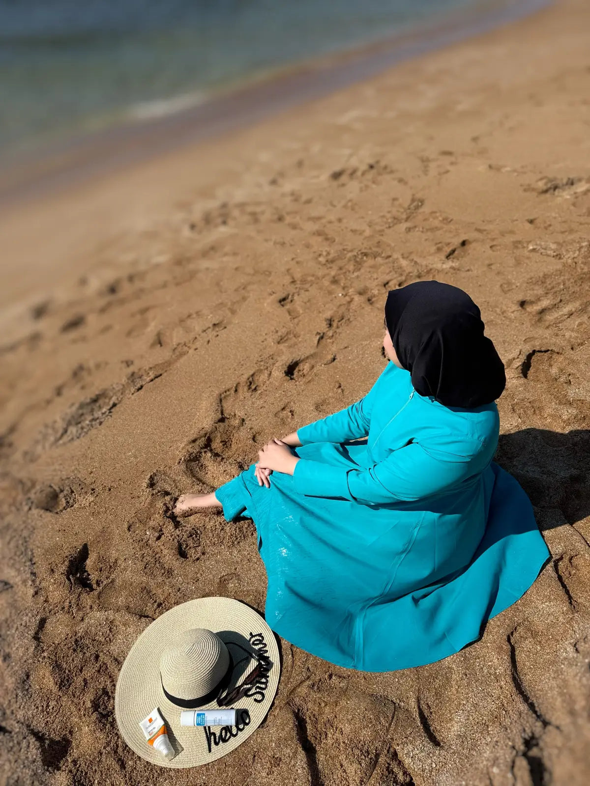 بوركيني موج تركواز