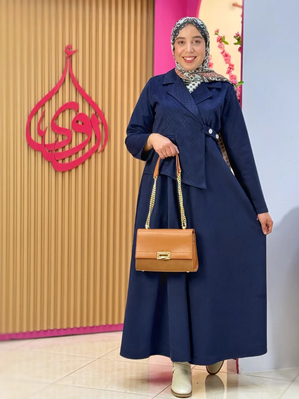 فستان ميرا أزرق