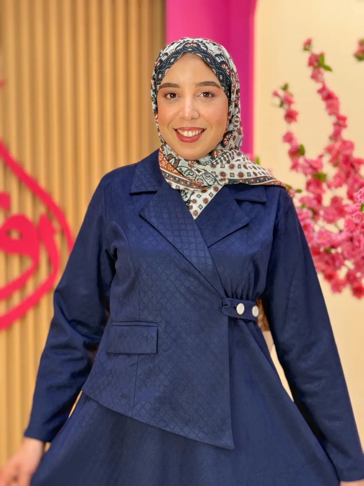 فستان ميرا أزرق