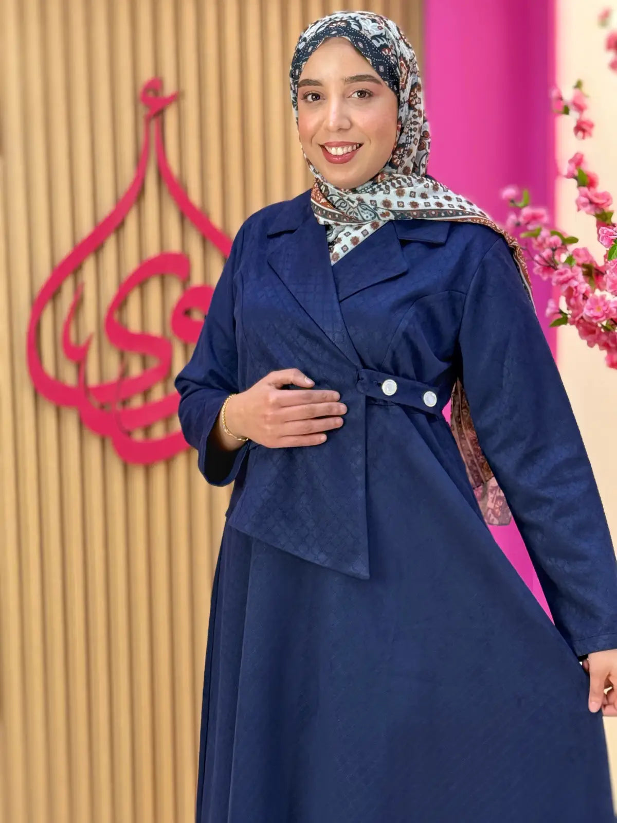 فستان ميرا أزرق