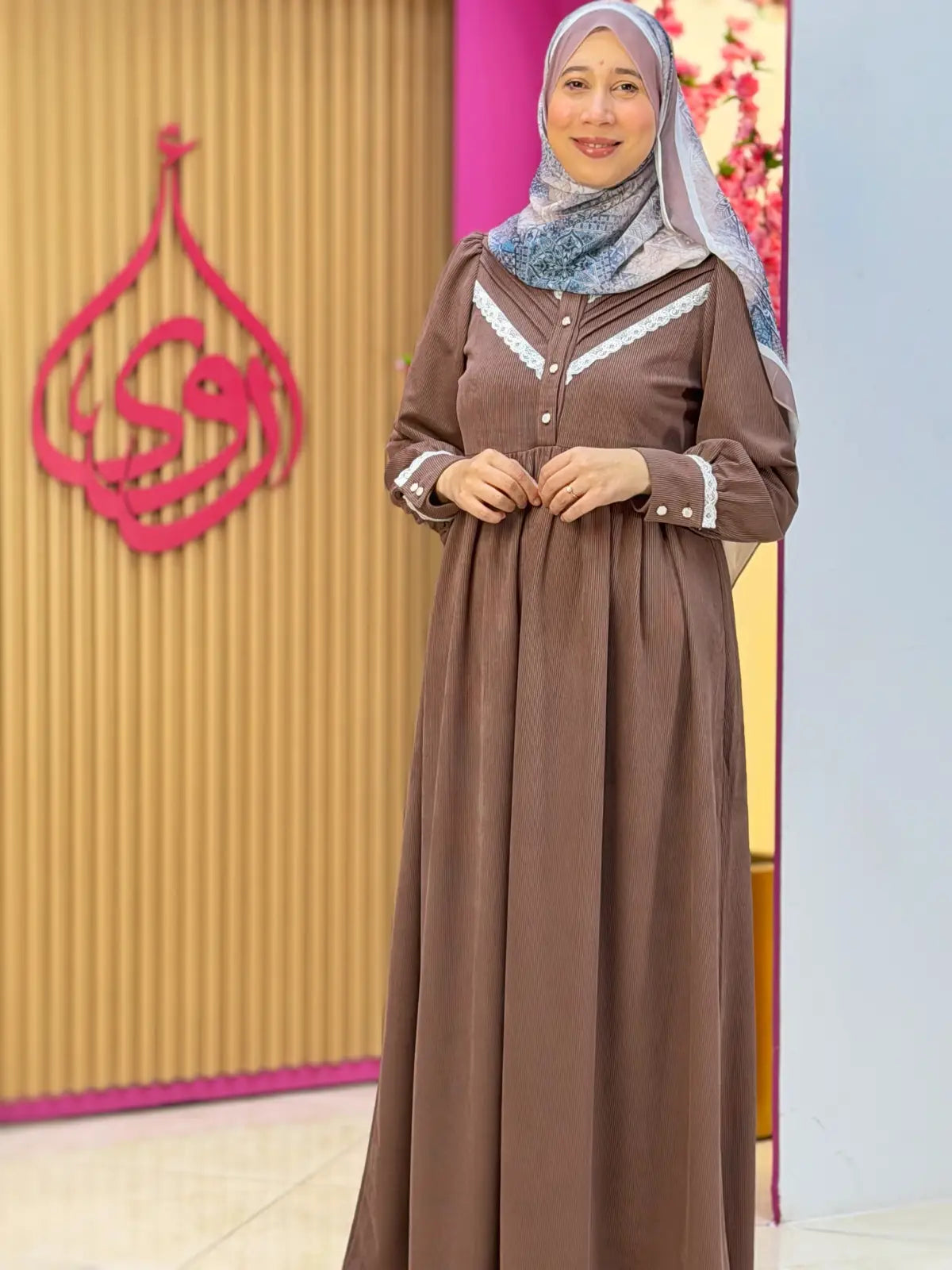 فستان تالة شكلاطي