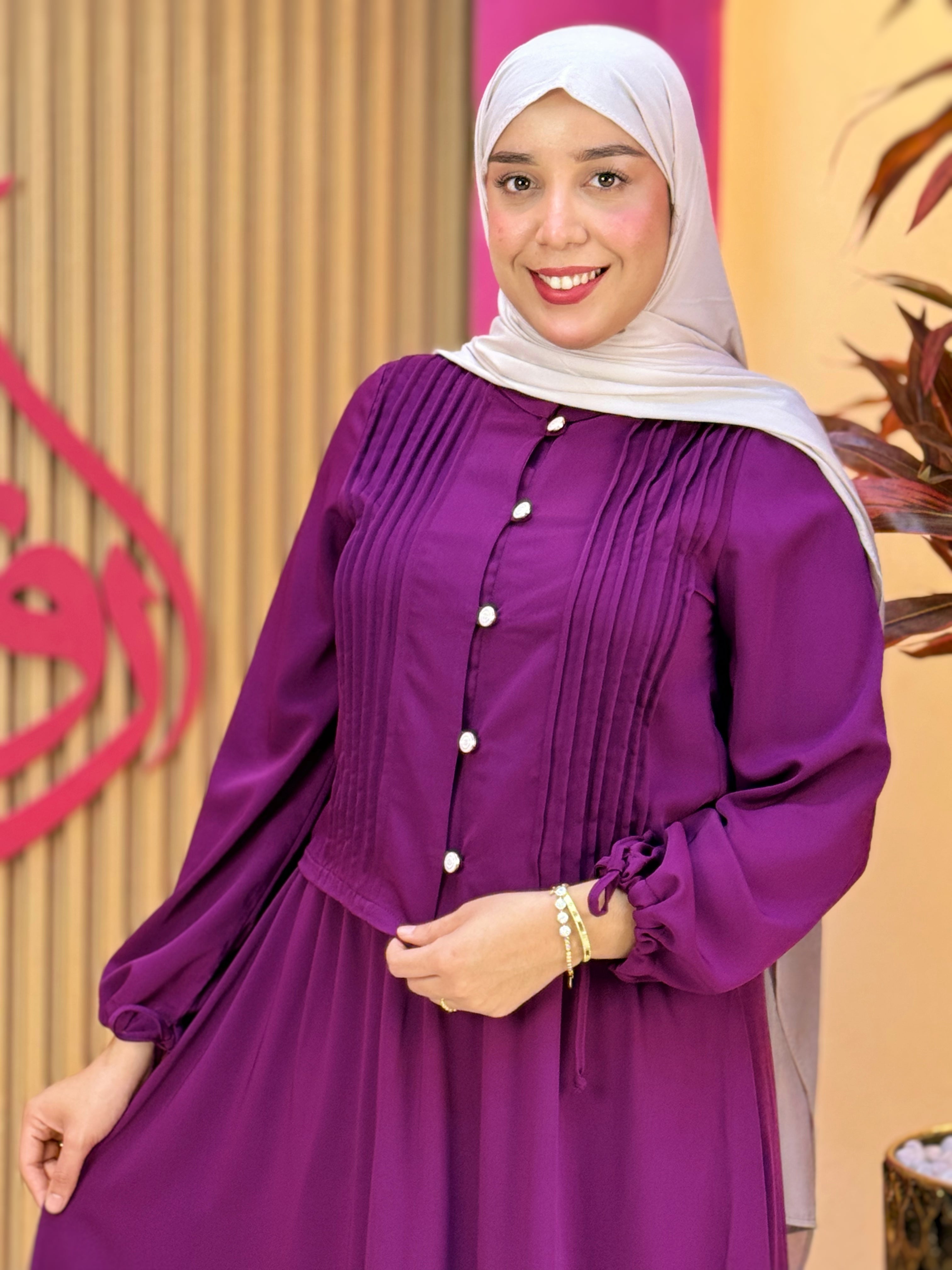 طقم نور بنفسجي