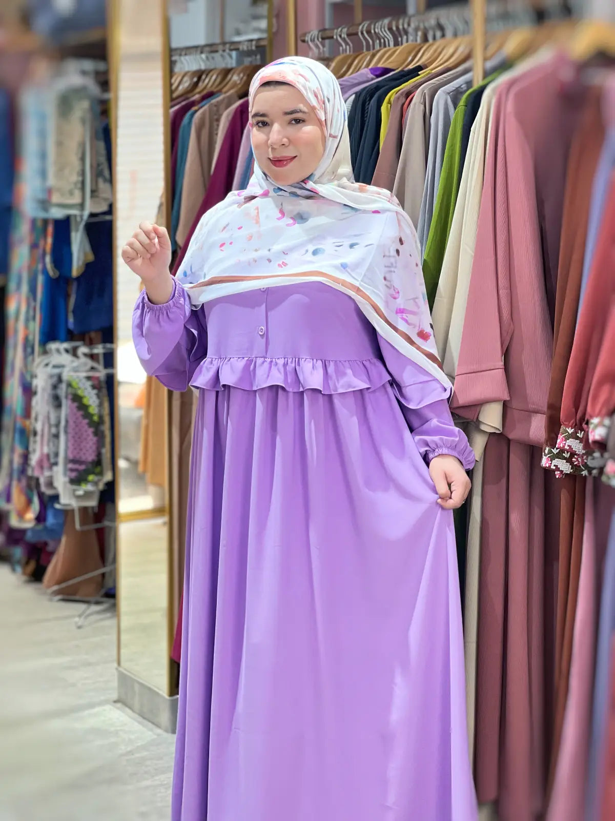 Robe KARAM Mauve