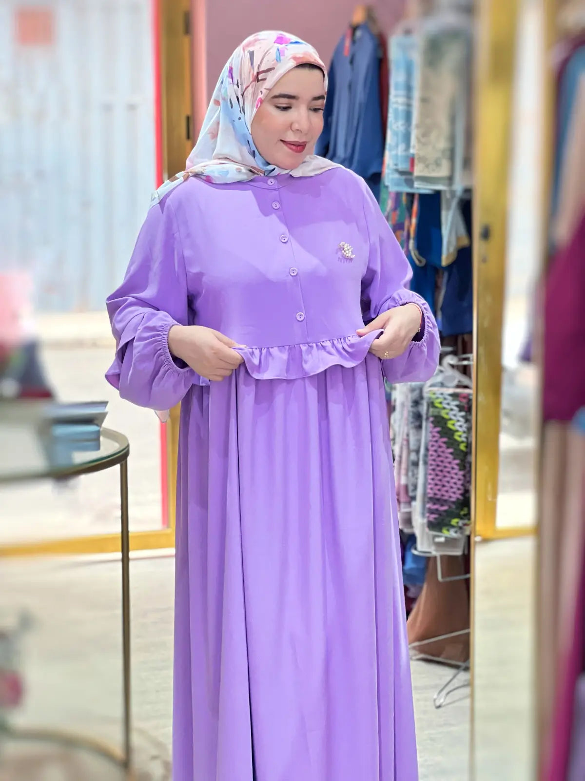 Robe KARAM Mauve