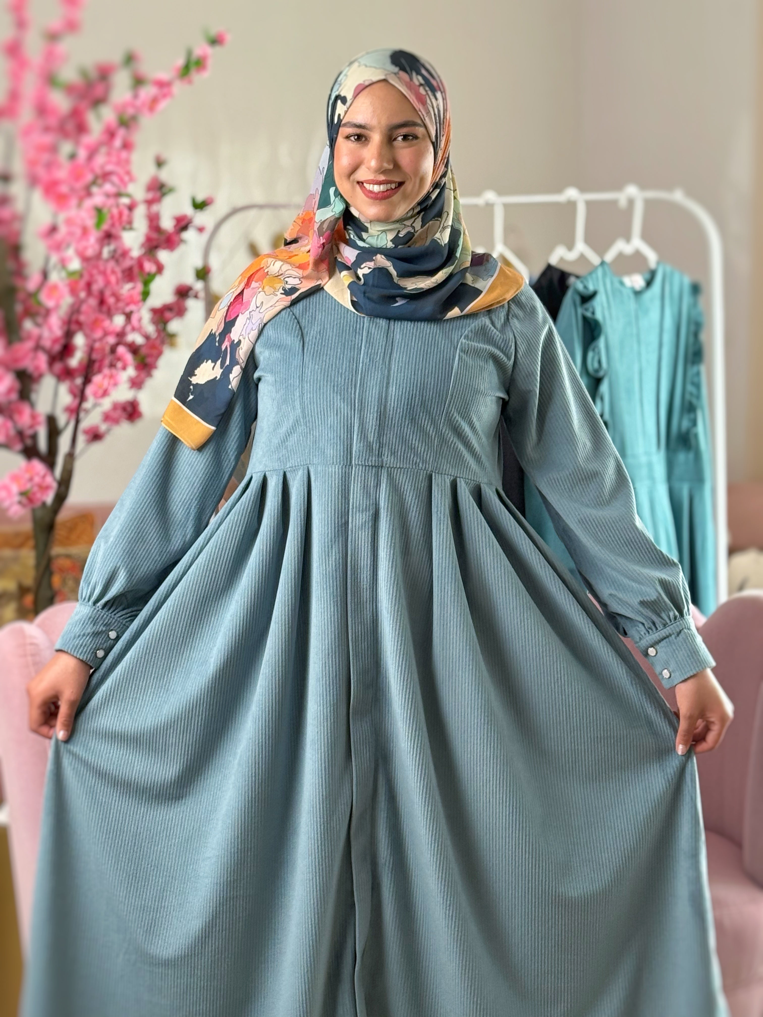 Robe SOUHAILA Bleu