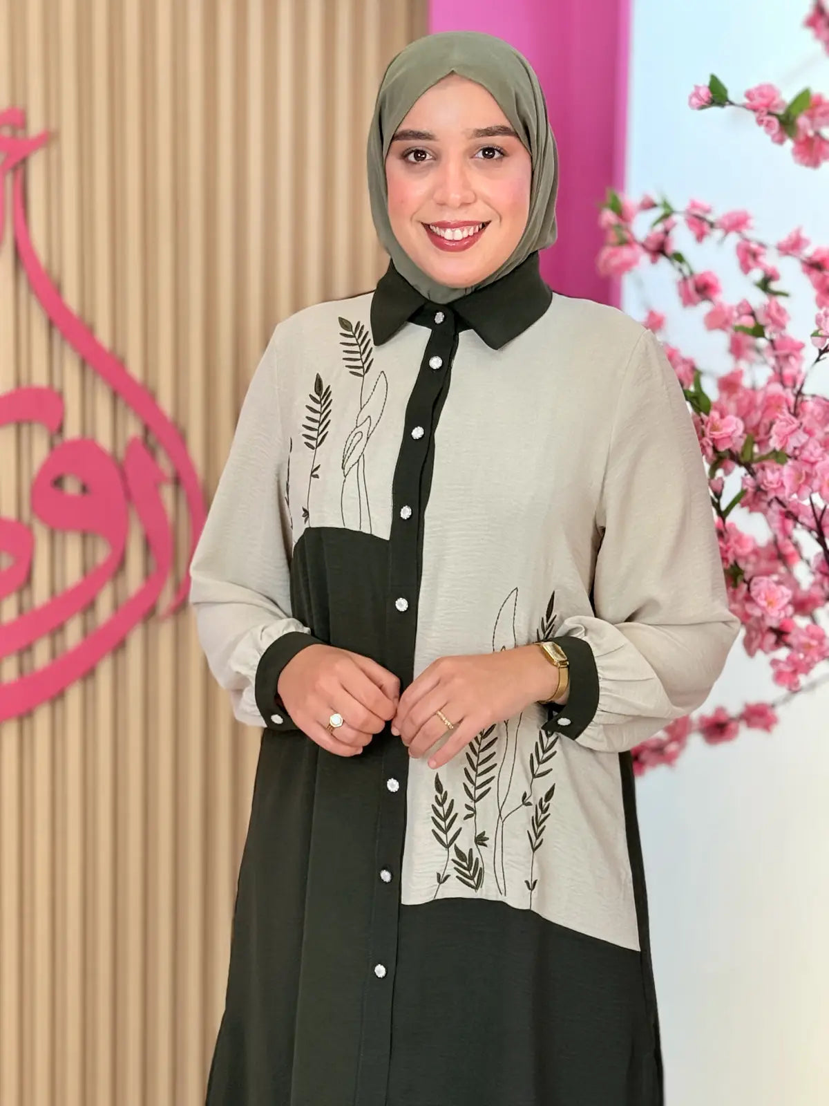 طقم ميرال زيتوني